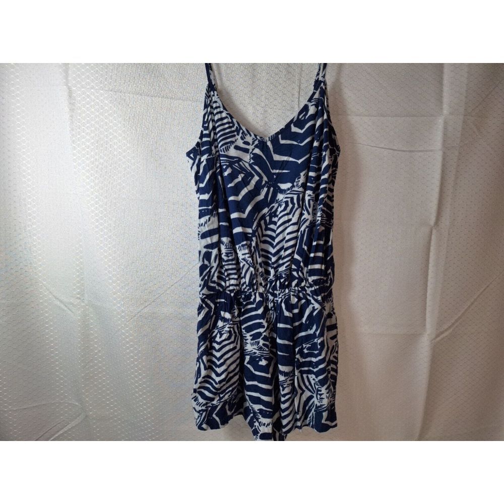Lilly Pulitzer Blue and White Jumpsuit